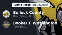 Recap: Bullock County  vs. Booker T. Washington  2018