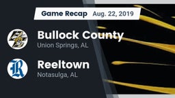 Recap: Bullock County  vs. Reeltown  2019