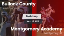 Matchup: Bullock County High vs. Montgomery Academy  2019