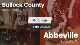 Matchup: Bullock County High vs. Abbeville  2020