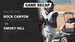 Recap: Rock Canyon  vs. Smoky Hill  2016