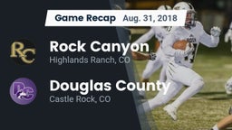 Recap: Rock Canyon  vs. Douglas County  2018