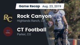 Recap: Rock Canyon  vs. CT Football 2019