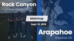 Matchup: Rock Canyon High vs. Arapahoe  2019