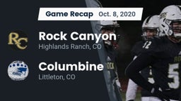 Recap: Rock Canyon  vs. Columbine  2020