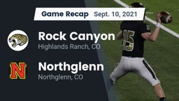 Recap: Rock Canyon  vs. Northglenn  2021