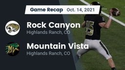 Recap: Rock Canyon  vs. Mountain Vista  2021