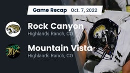 Recap: Rock Canyon  vs. Mountain Vista  2022