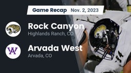 Recap: Rock Canyon  vs. Arvada West  2023