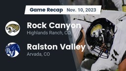 Recap: Rock Canyon  vs. Ralston Valley  2023