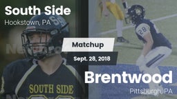 Matchup: South Side vs. Brentwood  2018
