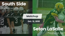 Matchup: South Side vs. Seton LaSalle  2018