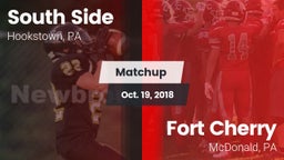 Matchup: South Side vs. Fort Cherry  2018
