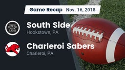 Recap: South Side  vs. Charleroi Sabers 2018