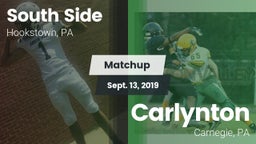 Matchup: South Side vs. Carlynton  2019