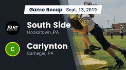 Recap: South Side  vs. Carlynton  2019