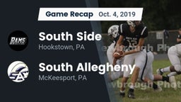 Recap: South Side  vs. South Allegheny  2019