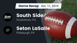 Recap: South Side  vs. Seton LaSalle  2019