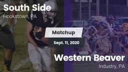 Matchup: South Side vs. Western Beaver  2020