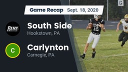 Recap: South Side  vs. Carlynton  2020