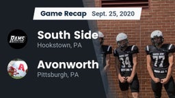 Recap: South Side  vs. Avonworth  2020
