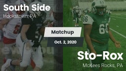 Matchup: South Side vs. Sto-Rox  2020