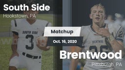 Matchup: South Side vs. Brentwood  2020
