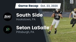 Recap: South Side  vs. Seton LaSalle  2020