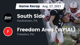 Recap: South Side  vs. Freedom Area  (WPIAL) 2021