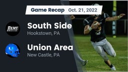 Recap: South Side  vs. Union Area  2022