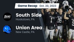 Recap: South Side  vs. Union Area  2023