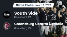 Recap: South Side  vs. Greensburg Central Catholic  2023