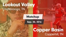 Matchup: Lookout Valley vs. Copper Basin  2015