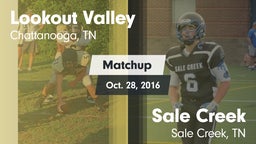 Matchup: Lookout Valley vs. Sale Creek  2015