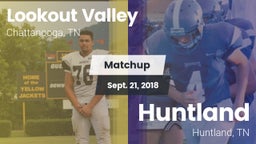 Matchup: Lookout Valley vs. Huntland  2017