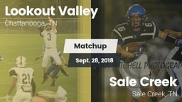 Matchup: Lookout Valley vs. Sale Creek  2017