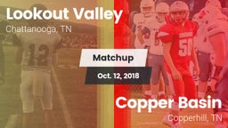 Matchup: Lookout Valley vs. Copper Basin  2016