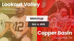 Matchup: Lookout Valley vs. Copper Basin  2019