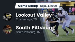 Recap: Lookout Valley  vs. South Pittsburg  2020