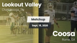 Matchup: Lookout Valley vs. Coosa  2020