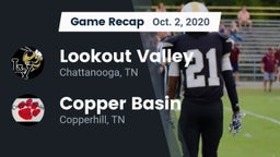 Recap: Lookout Valley  vs. Copper Basin  2020