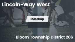 Matchup: Lincoln-Way West vs. Bloom  2016