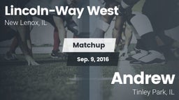 Matchup: Lincoln-Way West vs. Andrew  2016