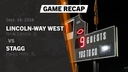 Recap: Lincoln-Way West  vs. Stagg  2016