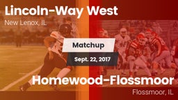 Matchup: Lincoln-Way West vs. Homewood-Flossmoor  2017
