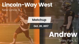 Matchup: Lincoln-Way West vs. Andrew  2017