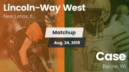 Matchup: Lincoln-Way West vs. Case  2018