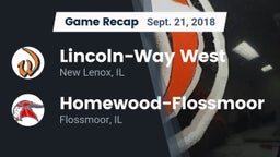 Recap: Lincoln-Way West  vs. Homewood-Flossmoor  2018