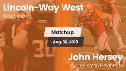 Matchup: Lincoln-Way West vs. John Hersey  2019