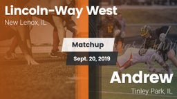 Matchup: Lincoln-Way West vs. Andrew  2019